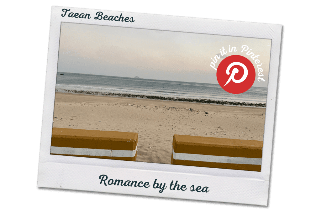 Beaches in Taean that are good for date nights. 