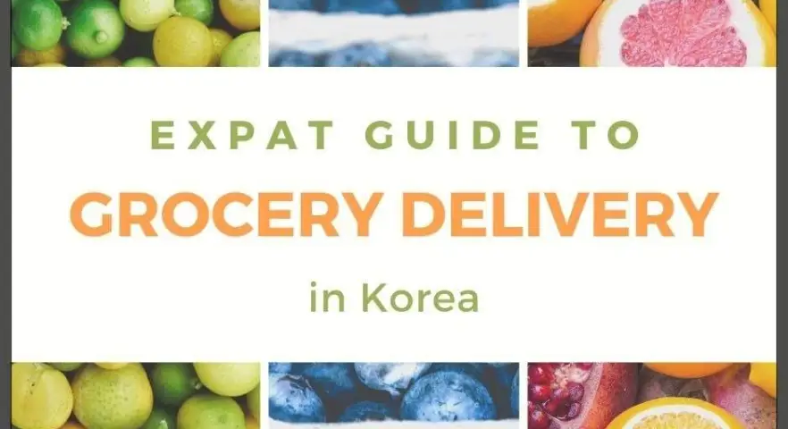 Shopping for Groceries online in South Korea