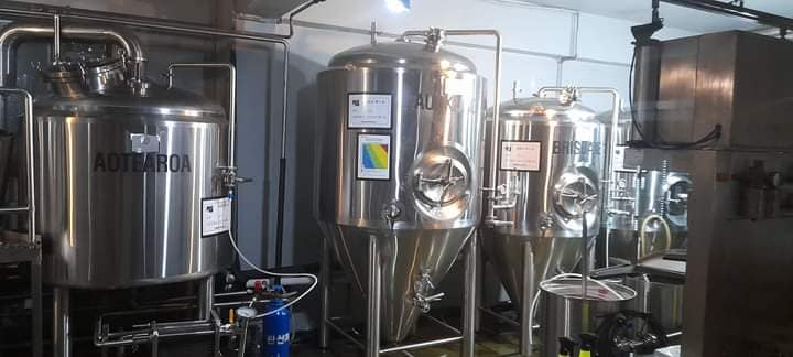 Brewing equipment at Chilhops