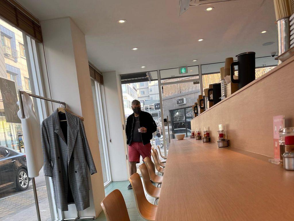 Counter at Panco in Pyeongtaek 