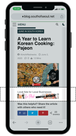 배너 컨텐츠 디스플레이 광고2 / Banner Content Display Ad 2 (740x90)