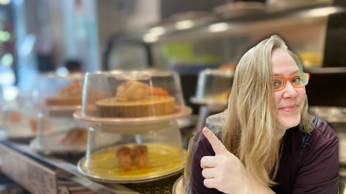 Conveyor Belt Sushi Restaurant in Pyeongtaek-si South Korea