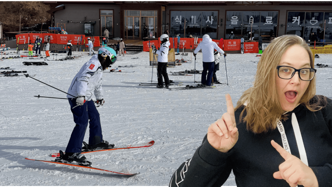 Rent skis for the season in South Korea